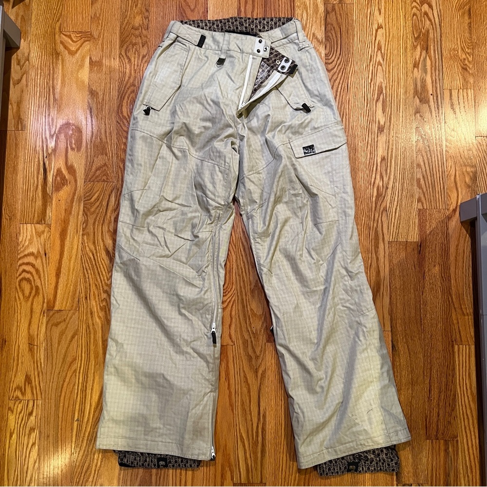 Quicksilver Tan Snowboarding/Ski Pants